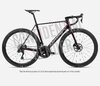 Orbea ORCA M30iLTD PWR 60 Wine Red Carbon View - Titanium (Gloss)