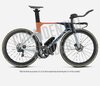 Orbea ORDU M10iLTD XS Halo Silver - Tanzanite C. View - Orange Cloud (Gloss)